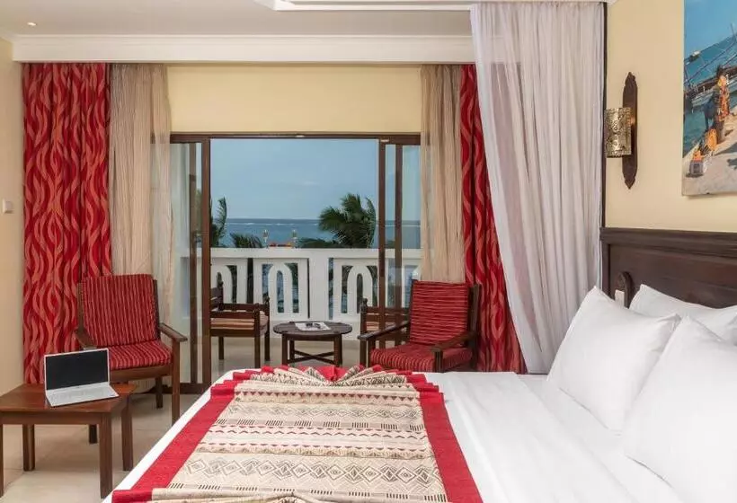 اتاق استاندارد با چشم‌انداز دریا, Prideinn Paradise Beach Resort & Spa Mombasa