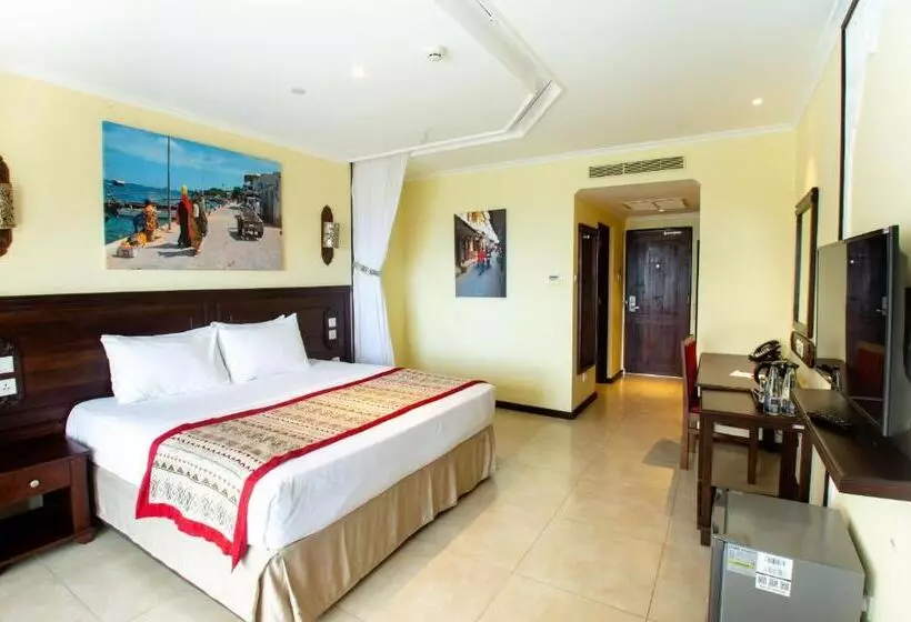 اتاق لوکس با چشم‌انداز دریا, Prideinn Paradise Beach Resort & Spa Mombasa