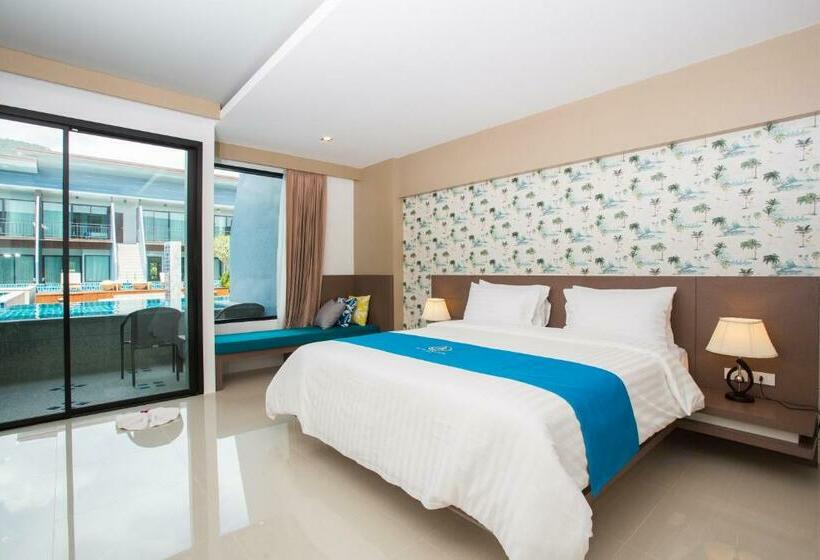 חדר דלוקס, The Phu Beach Hotel   Sha Plus