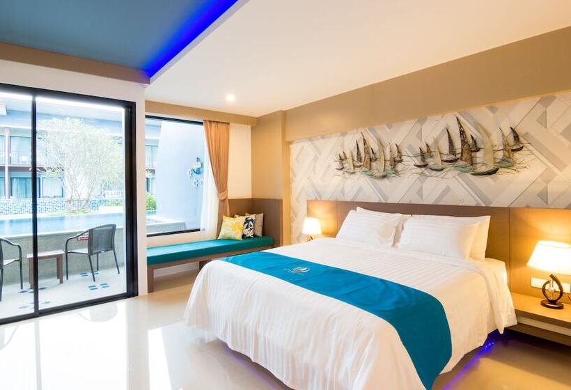 חדר דלוקס, The Phu Beach Hotel   Sha Plus