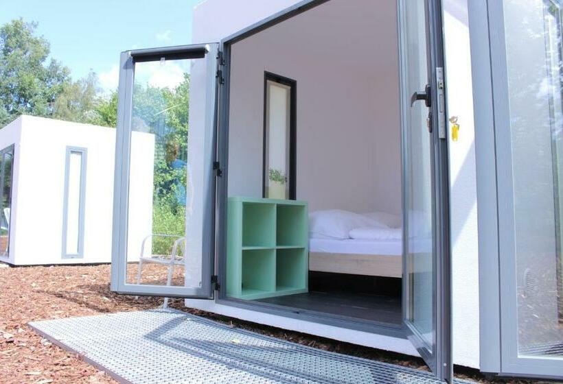 اتاق استاندارد با سرویس بهداشتی مشترک, Qbe Hotel Heizhaus Berlin