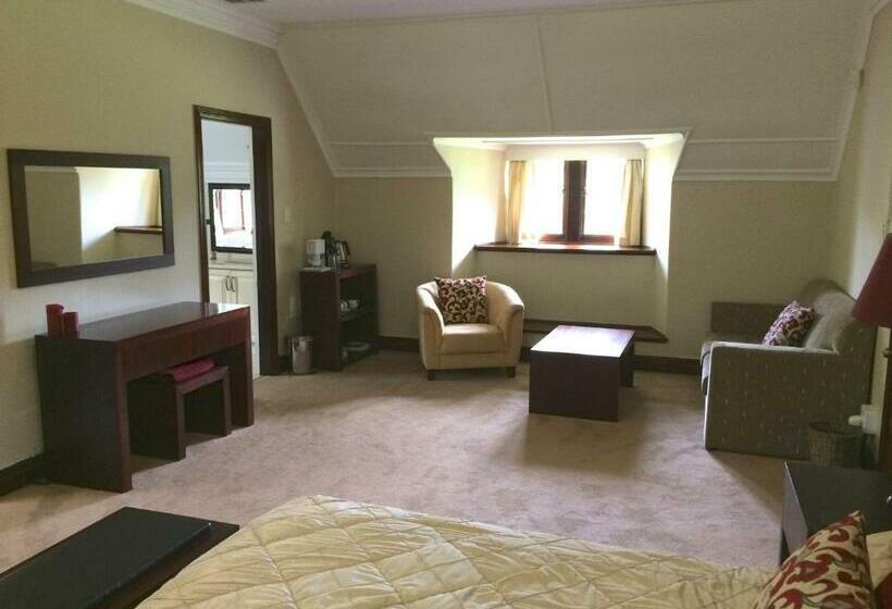 חדר דחוקס עם מיטת קינג, Eagle Wind Manor