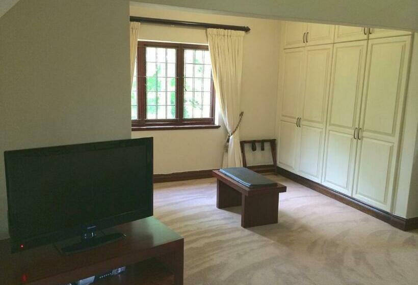 חדר דחוקס עם מיטת קינג, Eagle Wind Manor