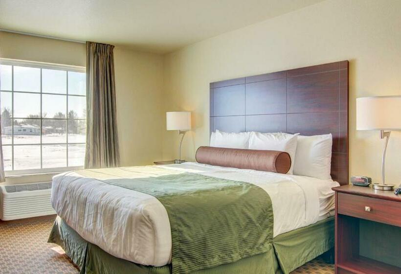 스탠다드 룸 킹사이즈 침대, Cobblestone Inn & Suites  Steele