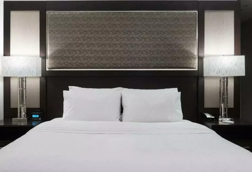 キングサイズベッドのデラックススイート, Hampton Inn & Suites Worcester