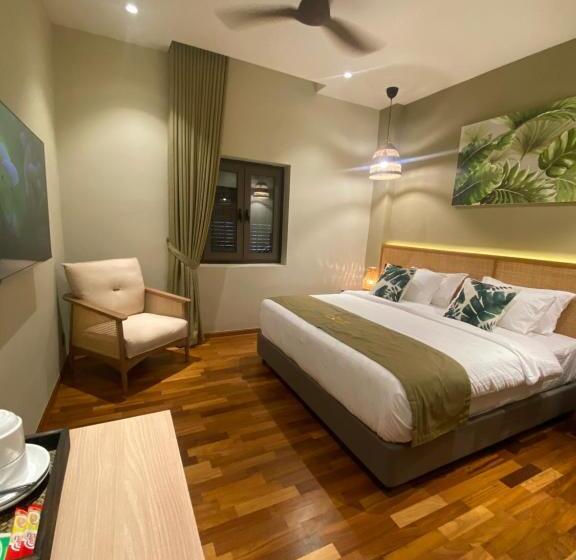 חדר דלוקס עם מיטת קינג, Kelantan House