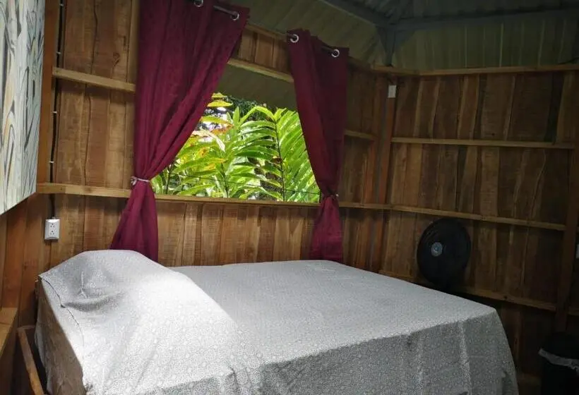اتاق استاندارد با چشمانداز باغ, Flutterby House Hostel