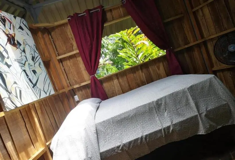 اتاق استاندارد با چشمانداز باغ, Flutterby House Hostel