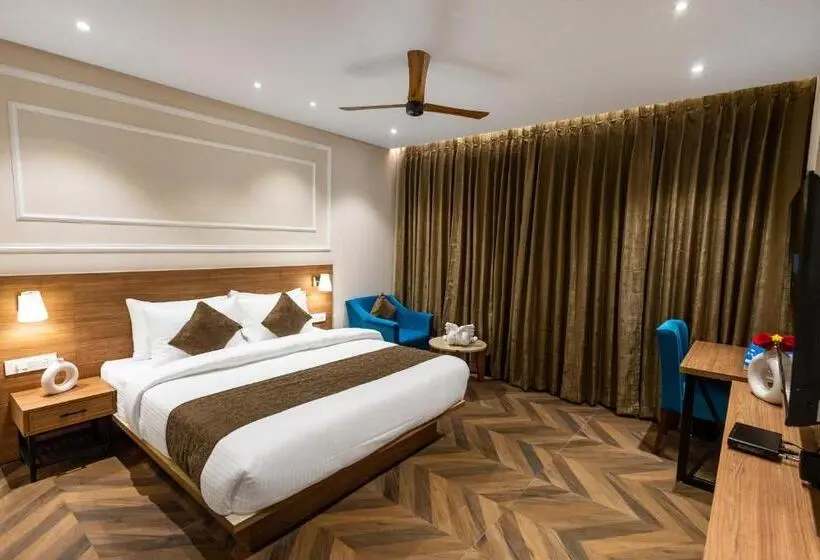Superior-huone King-vuode, Pride Hotel And Resort Rishikesh