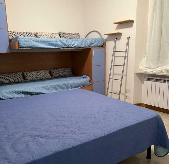 اتاق استاندارد چهار تخته, La Torretta A San Terenzo