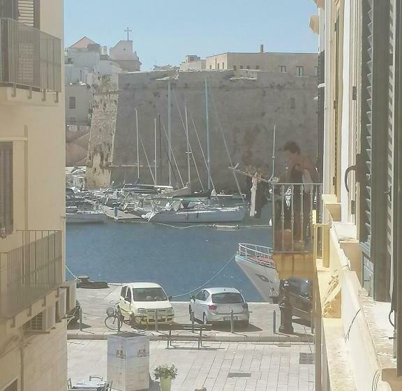 חדר סטנדרט נוף לים עם מרפסת, B&b Dei Bottai