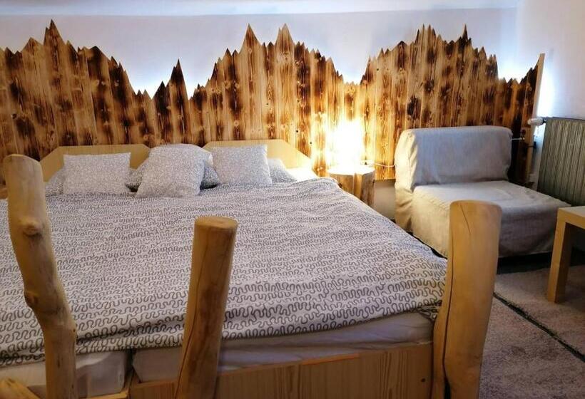 Standard room with outdoor bath, Penzion & Restaurant Pod čerťákem