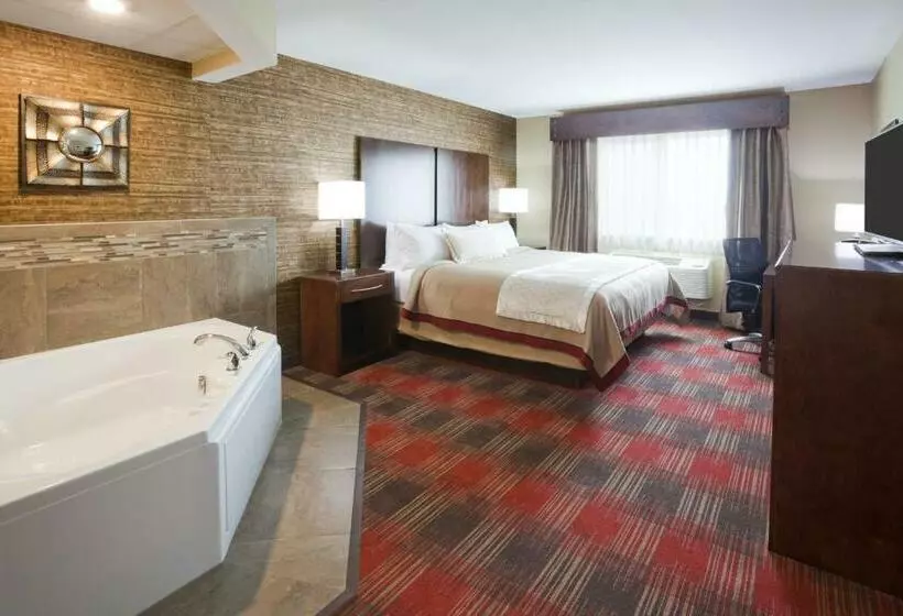 キングサイズベッドのスイートルーム, Gateway Park Hotel And Suites   Tea Sioux Falls