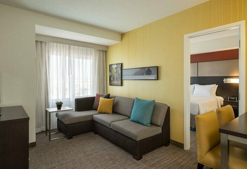带2个卧室的套房, Residence Inn By Marriott Calgary South