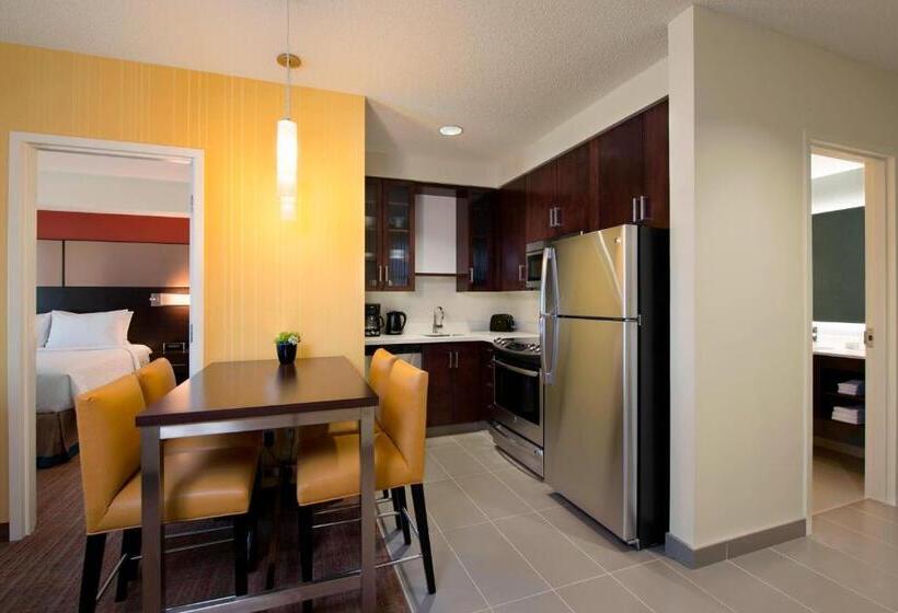 带2个卧室的套房, Residence Inn By Marriott Calgary South