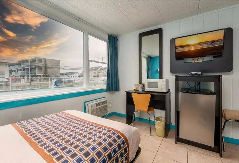 ２ダブルベッドのスタンダードルーム, Aire Hotel North Beach Jersey Shore