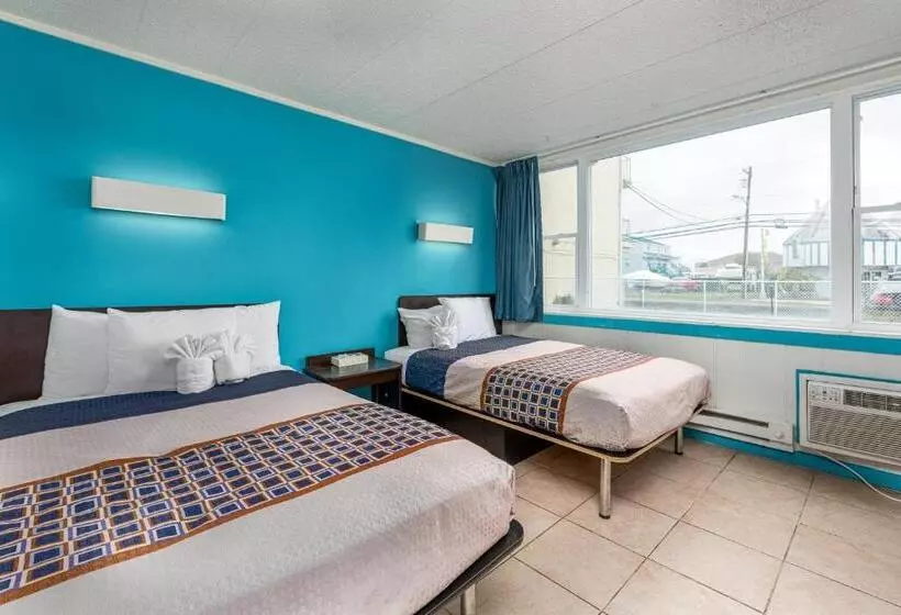 ２ダブルベッドのスタンダードルーム, Aire Hotel North Beach Jersey Shore