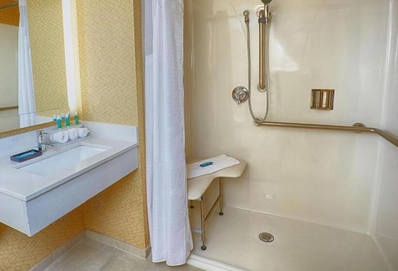 适合残疾人使用的标准间, Holiday Inn Express Bordentown   Trenton South, An Ihg