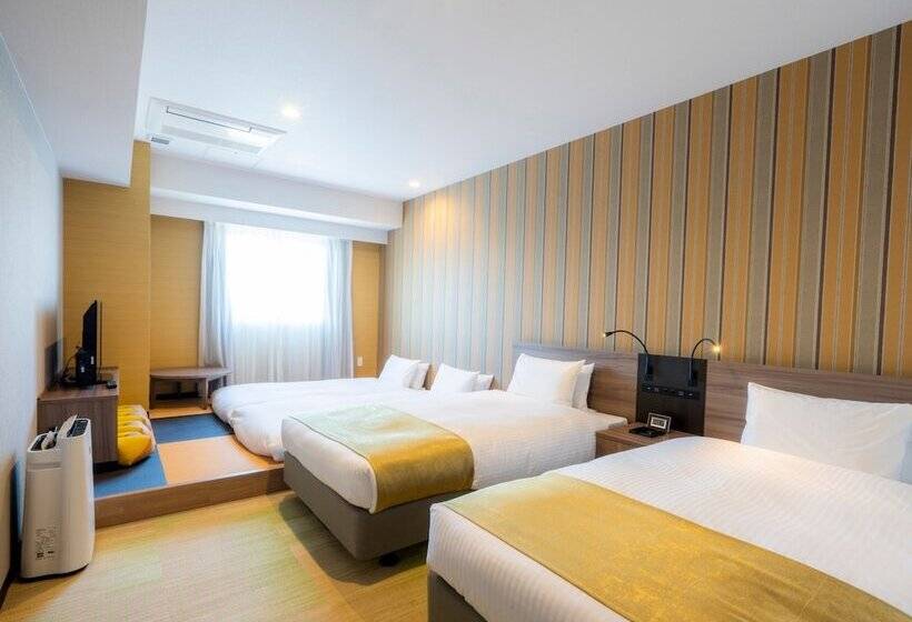 غرفة ديلوكس عائلية, La Gent Stay Hakodate Ekimae