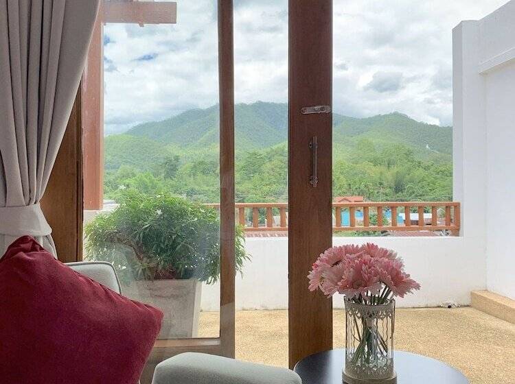 带阳台套房, Pai Cherkaew Boutique House