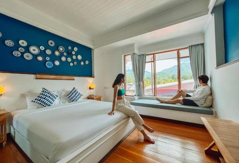 带大床的标准间, Pai Cherkaew Boutique House