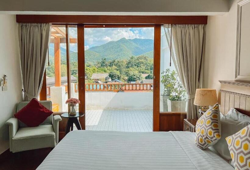 带阳台套房, Pai Cherkaew Boutique House