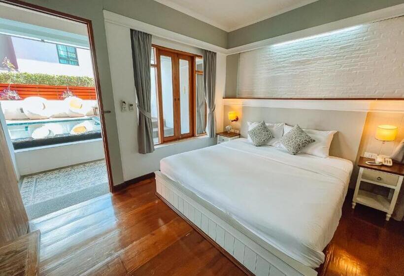 带大床的标准间, Pai Cherkaew Boutique House