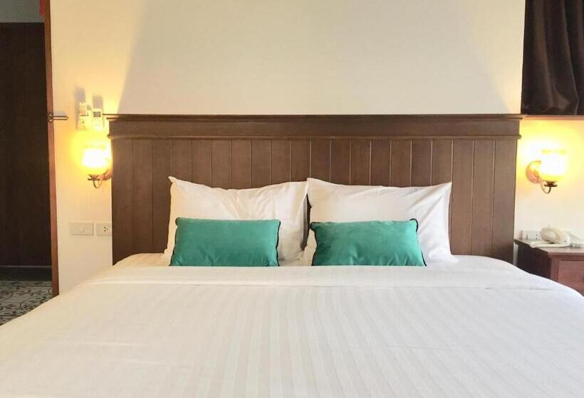 带大床的高级房间, Pai Cherkaew Boutique House