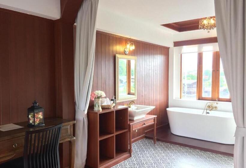 带阳台套房, Pai Cherkaew Boutique House