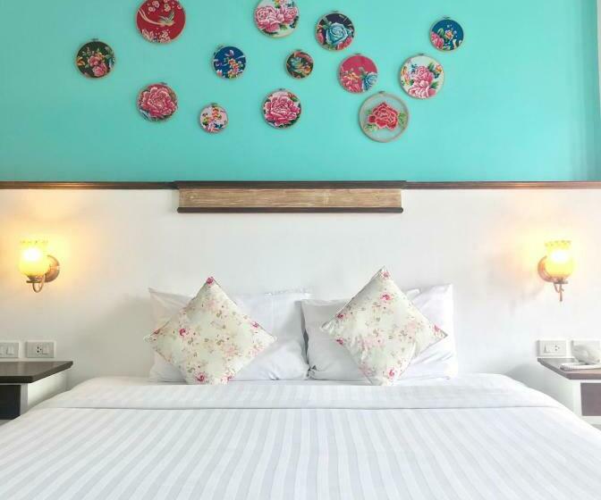 带大床的标准间, Pai Cherkaew Boutique House