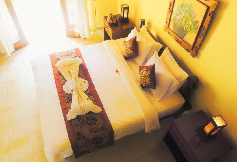 חדר סטנדרט נוף לבריכה, Villa Jineng Ubud Bali By Basma Groups