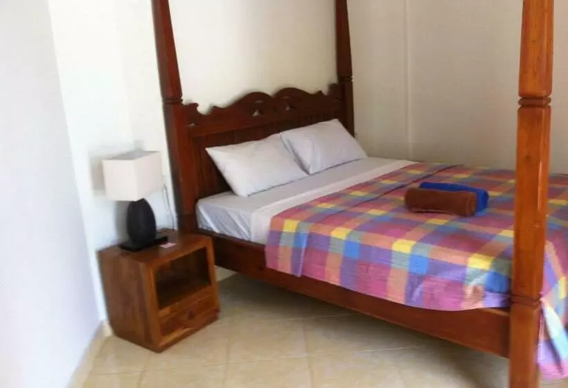 اتاق استاندارد با بالکن و چشم‌انداز دریا, Amed Sari Beach Guesthouse
