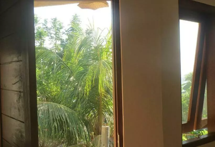 اتاق استاندارد با بالکن و چشم‌انداز دریا, Amed Sari Beach Guesthouse