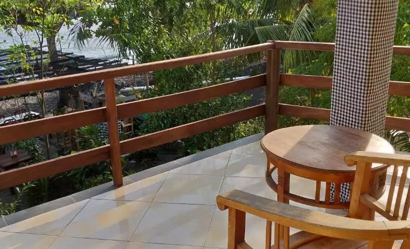 اتاق لوکس با چشم‌انداز دریا, Amed Sari Beach Guesthouse
