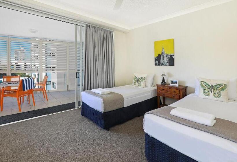 带3个卧室带海景的公寓, Pandanus Mooloolaba