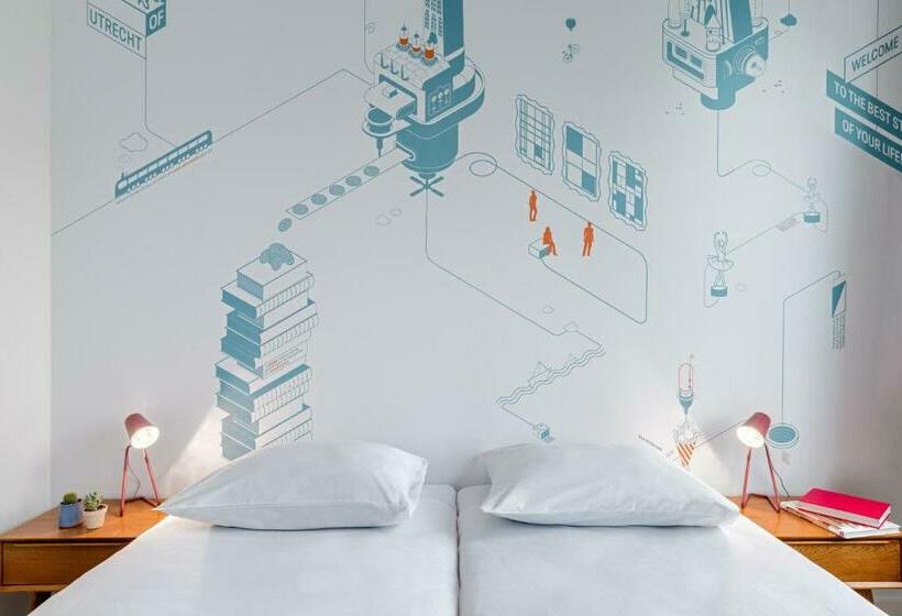 舒适型房间, Stayokay Hostel Utrecht Centrum