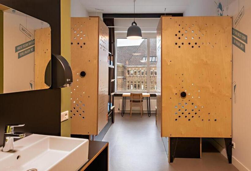 四人标准间, Stayokay Hostel Utrecht Centrum