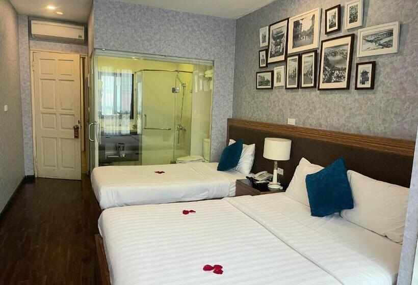 اتاق استاندارد با چشم‌انداز شهر, Golden Moon Suite Hotel & Travel