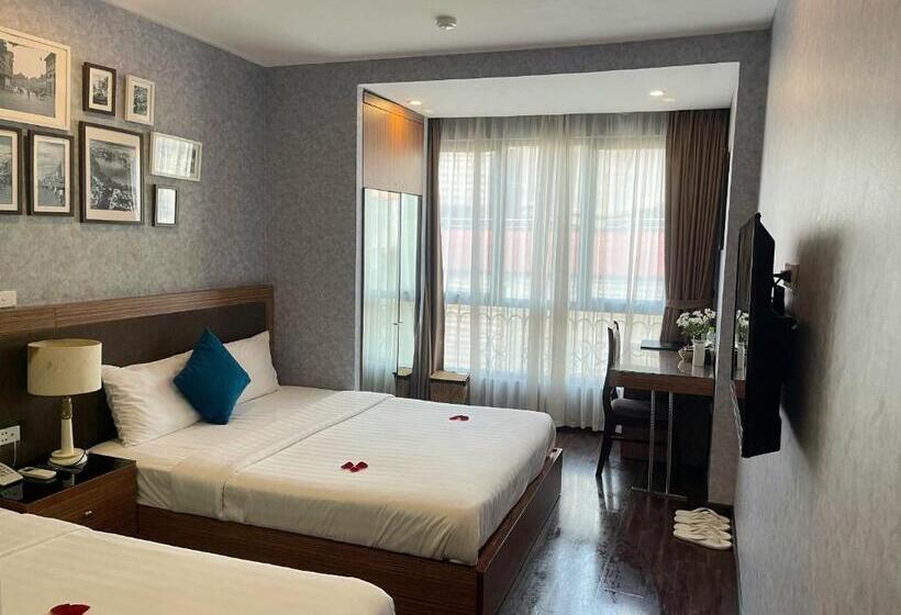 اتاق استاندارد با چشم‌انداز شهر, Golden Moon Suite Hotel & Travel