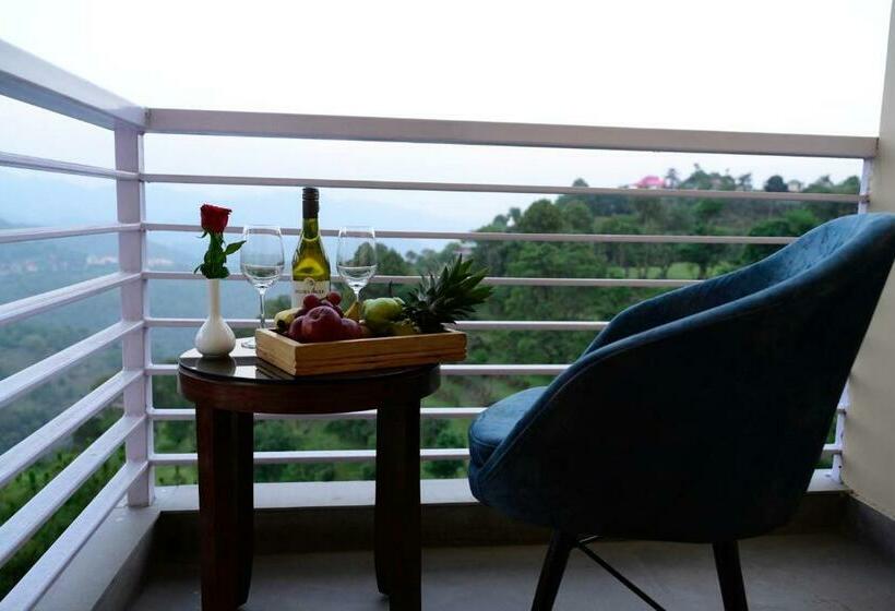 디럭스 룸 킹사이즈 침대, Rajgriha Kasauli