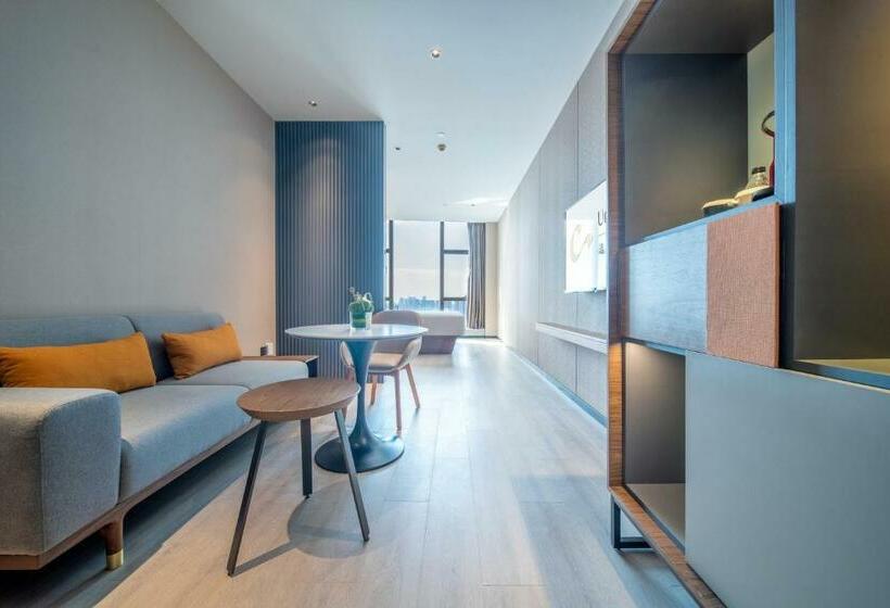 Superiorrum King Size Säng, Urcove By Hyatt Shenzhen Nanshan Science And Technology Park