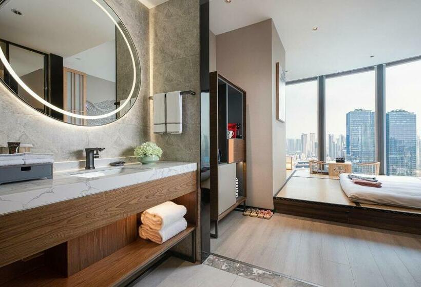 带大床的标准间, Urcove By Hyatt Shenzhen Nanshan Science And Technology Park