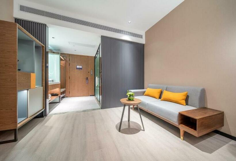 Deluxerum King Size Säng, Urcove By Hyatt Shenzhen Nanshan Science And Technology Park