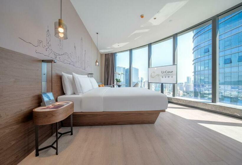 Executiverum King Size Säng, Urcove By Hyatt Shenzhen Nanshan Science And Technology Park