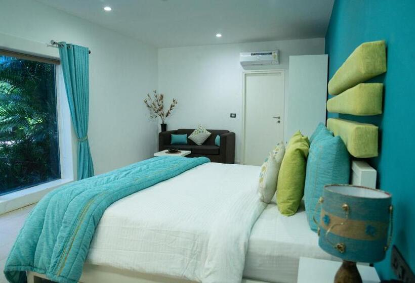 이그제큐티브 스위트 정원 전망, The Beach House Oceanfront A Boutique Resort Goa