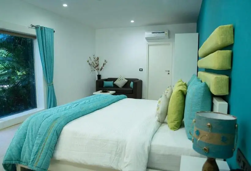 Executive-sviitti Puutarhanäkymä, The Beach House Oceanfront   A Boutique Resort Goa