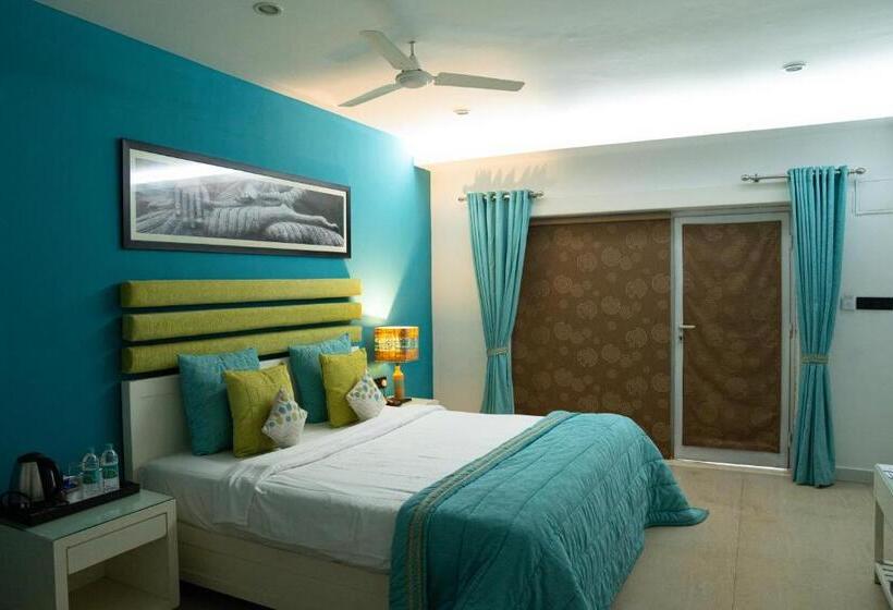 수피리어 룸 가든 전망, The Beach House Oceanfront A Boutique Resort Goa