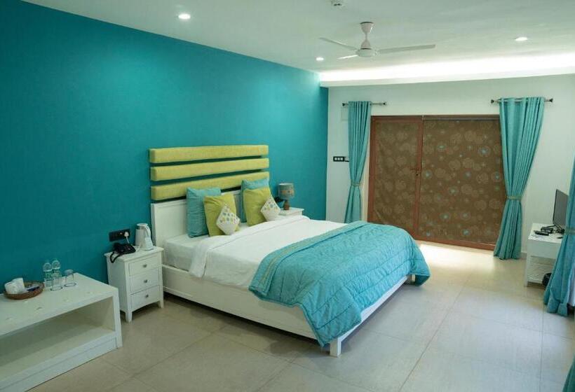 이그제큐티브 스위트 정원 전망, The Beach House Oceanfront A Boutique Resort Goa