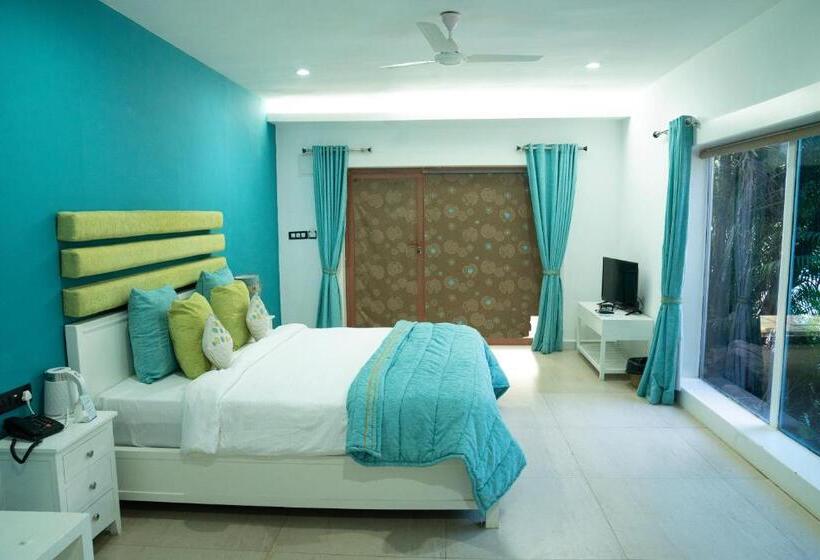 이그제큐티브 스위트 정원 전망, The Beach House Oceanfront A Boutique Resort Goa