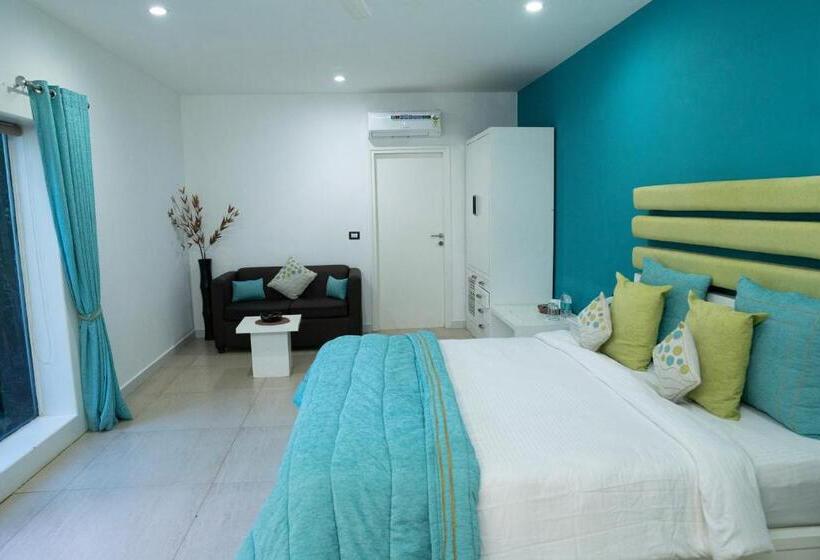 이그제큐티브 스위트 정원 전망, The Beach House Oceanfront A Boutique Resort Goa